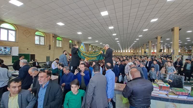استقبال از پرچم متبرک حرم رضوی