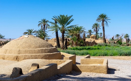 اصفهک، روستایی کویری