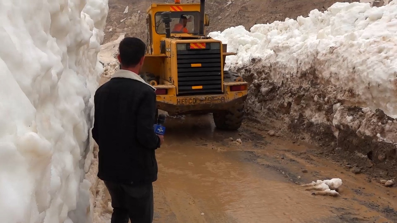 بازگشایی گردنه بیژن پادنای سمیرم