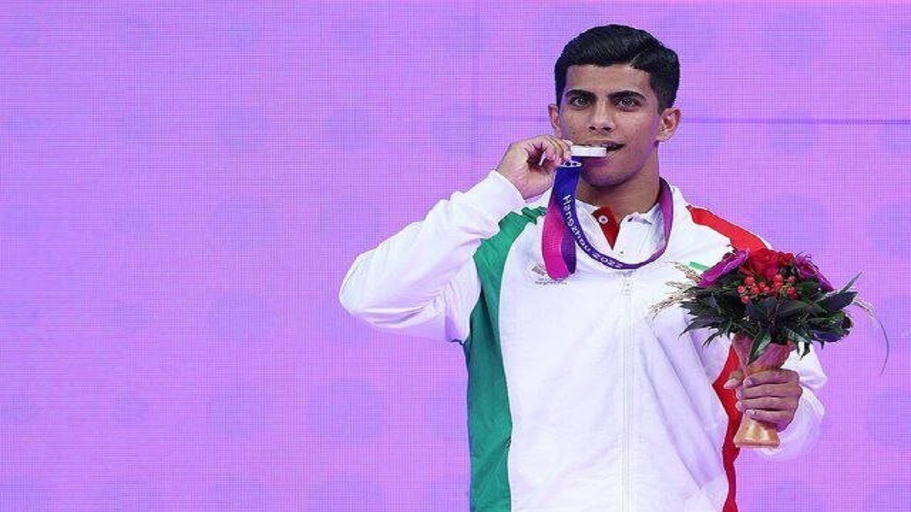 مهدی الفتی ملی پوش گلستانی سهمیه المپیک پاریس در رشته ژیمناستیک را کسب کرد