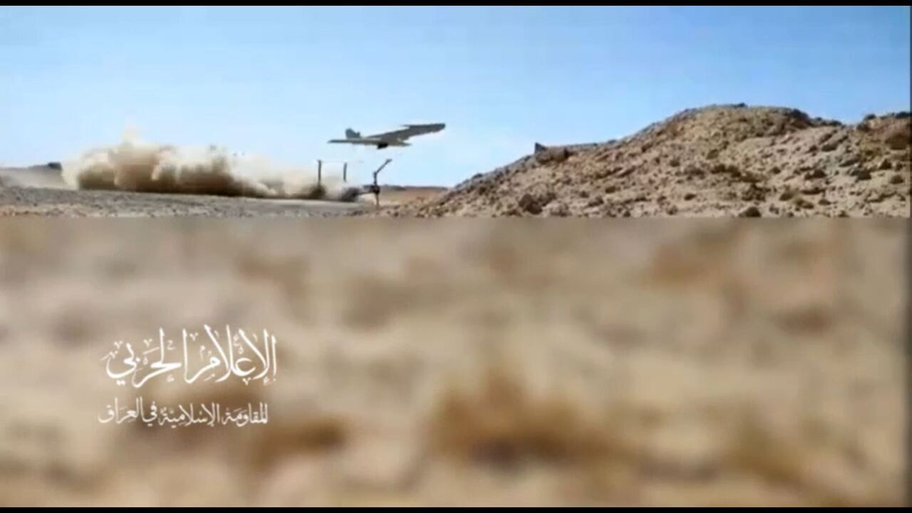 حمله پهپادی مقاومت اسلامی عراق به بندر ایلات در سرزمین‌های اشغالی