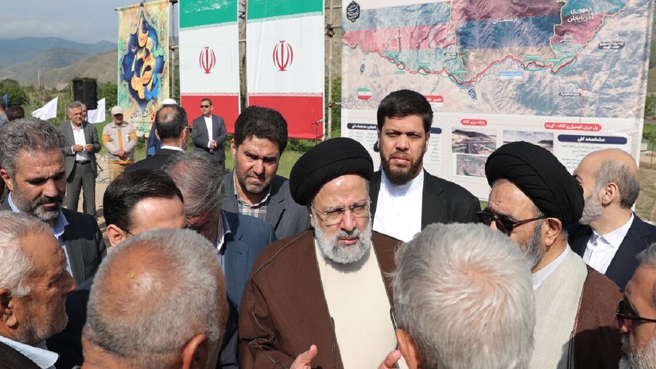 بازدید رئیس جمهور از پروژه ترانزیتی ارس