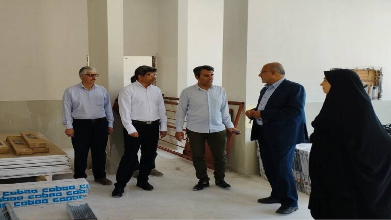 ساختمان انتقال خون دهلران ۸۵ درصد پیشرفت فیزیکی دارد