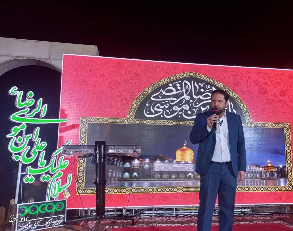جشن دهه کرامت در شمال غرب شیراز برگزار شد
