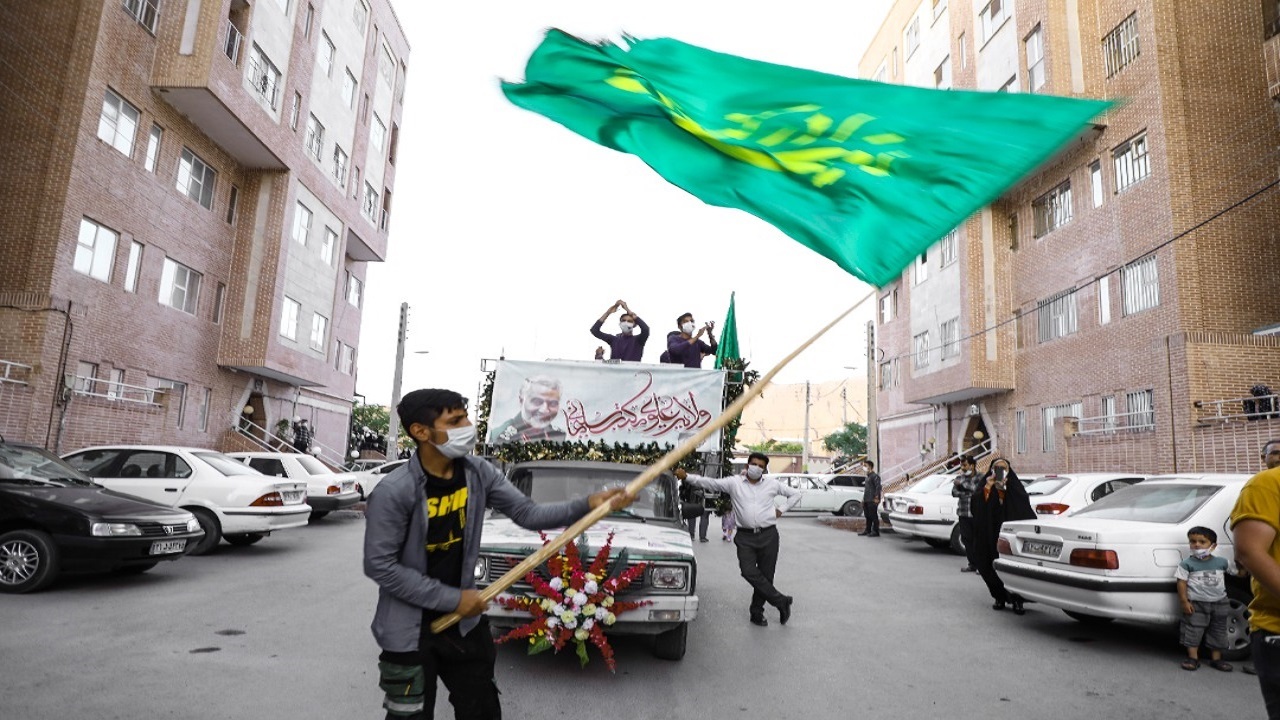 حرکت  کاروان شادی فردا در یزد