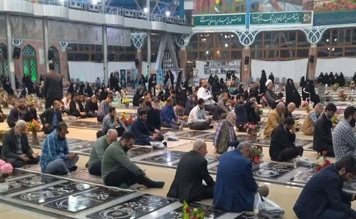 دعای گیلانیان برای سلامتی رئیس جمهور و  هیئت همراه + تصاویر
