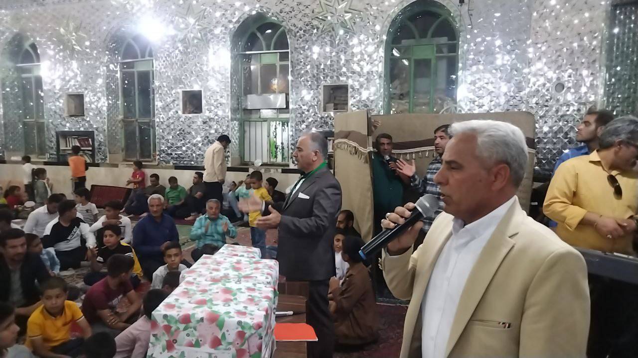 خوشحالی در انابد به مناسبت میلاد امام  رضا(ع)