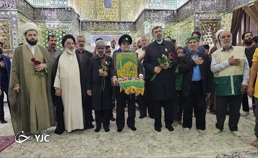 کاروان خدام الرضا به بافق رسید+عکس کاروان خدام الرضا به بافق رسید+عکس