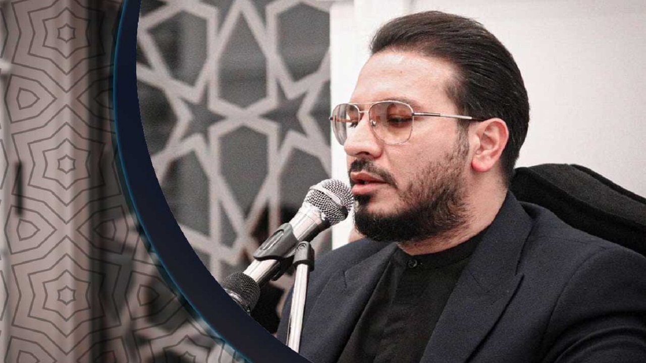 بغض حامد شاکرنژاد حین تلاوت قرآن برای رئیس جمهور شهید + فیلم