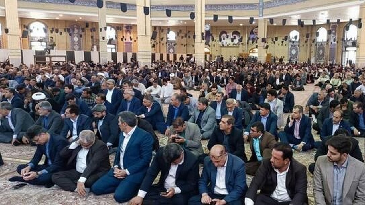 مراسم سوگواری و عزاداری شهادت رئیس‌جمهور و همراهان برگزار شد