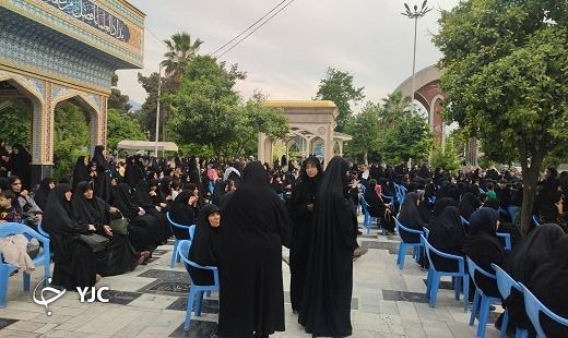اجتماع مردم گلستان در فراق سیدالشهدای خدمت در گرگان + فیلم