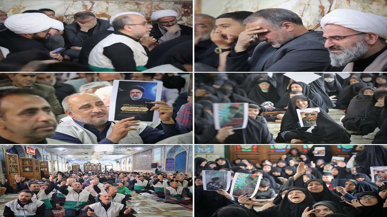 دارالمرحمه سمنان در سوگ شهادت رییس جمهور+فیلم