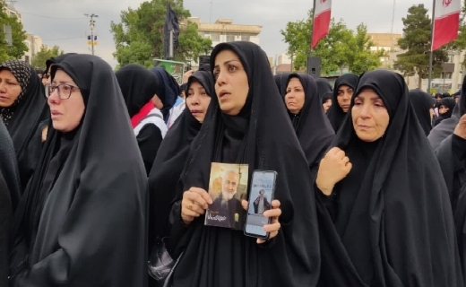 ️تجمع مردم قزوین در پی شهادت رئیس&zwnj;جمهور