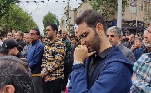 ️تجمع مردم قزوین در پی شهادت رئیس&zwnj;جمهور