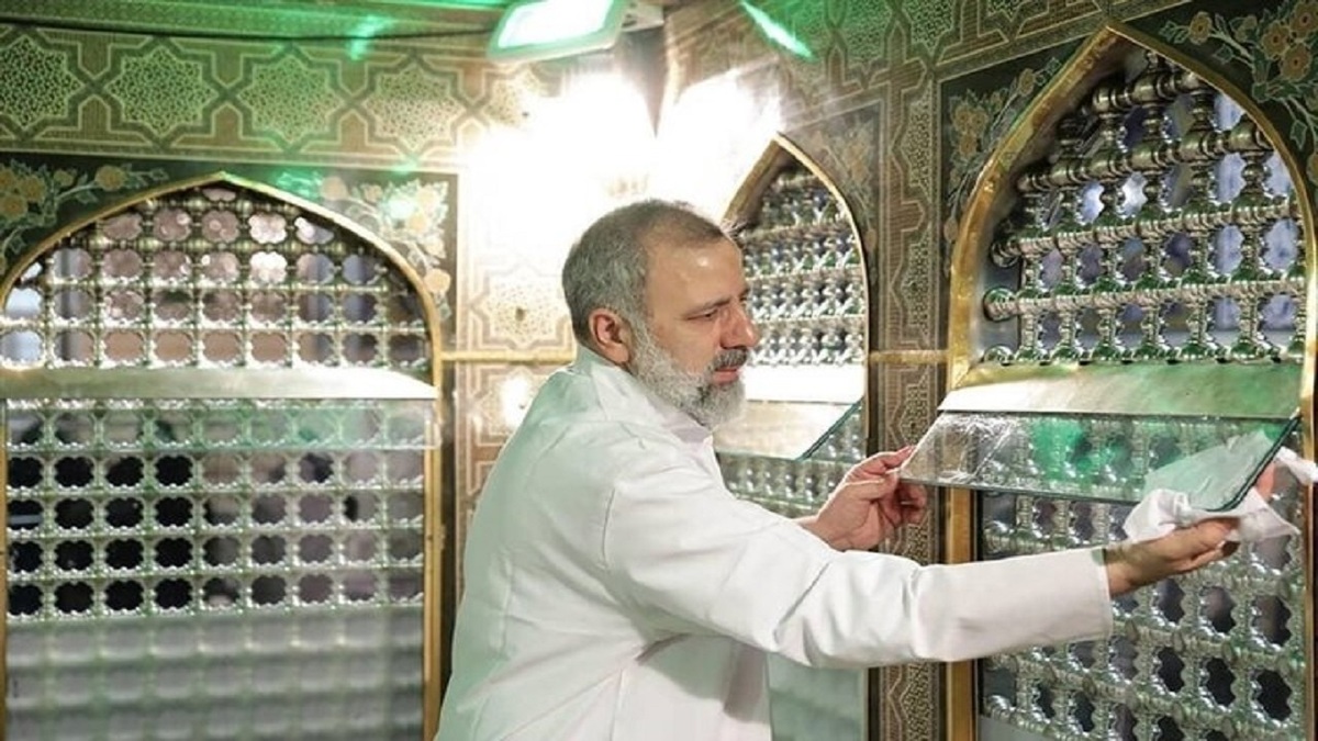 افتخار خادمی امام رضا (ع) برای سید ابراهیم + فیلم
