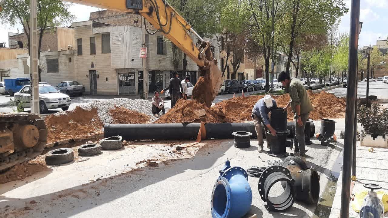 آغاز عملیات زون بندی شبکه آب شهرکرد