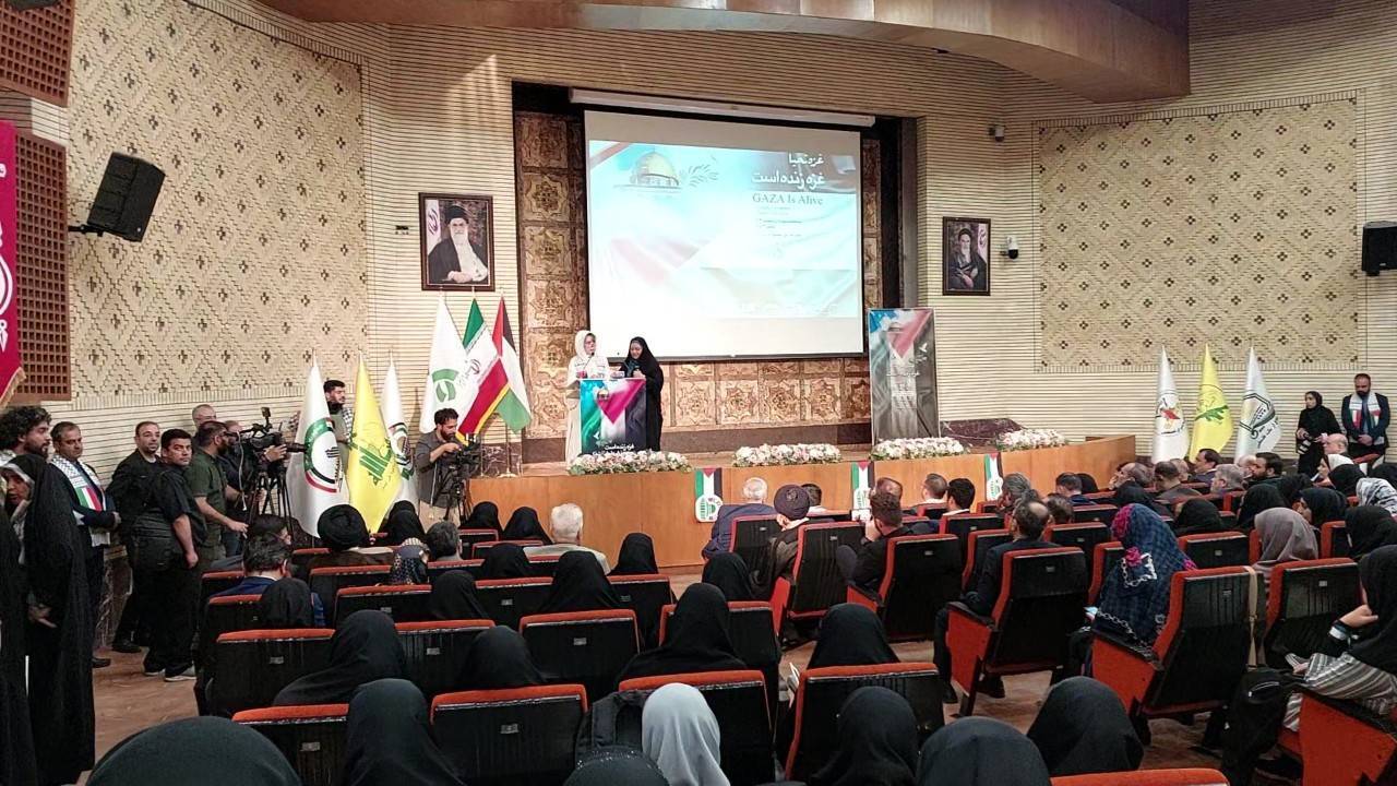 دانشگاه الزهرا اولین همایش بین‌المللی «غزه زنده است» را برگزار کرد+ گزارش تصویری
