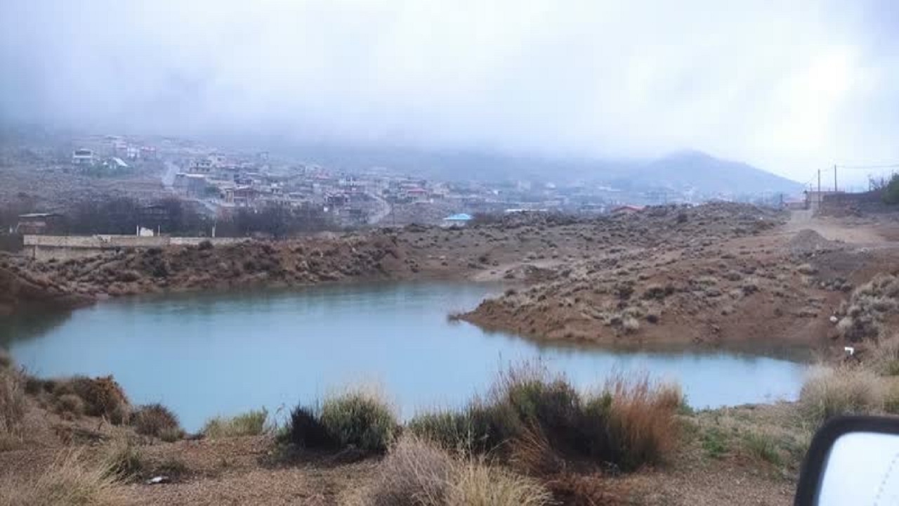 شدت باران در استان یزد و آبگرفتگی معابر شهر یزد+عکس