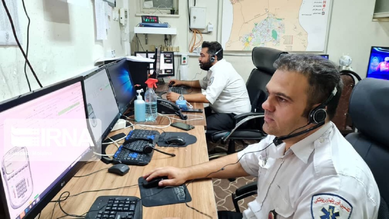 برقراری ۱۷ هزار تماس تلفنی با مرکز ارتباطات اورژانس