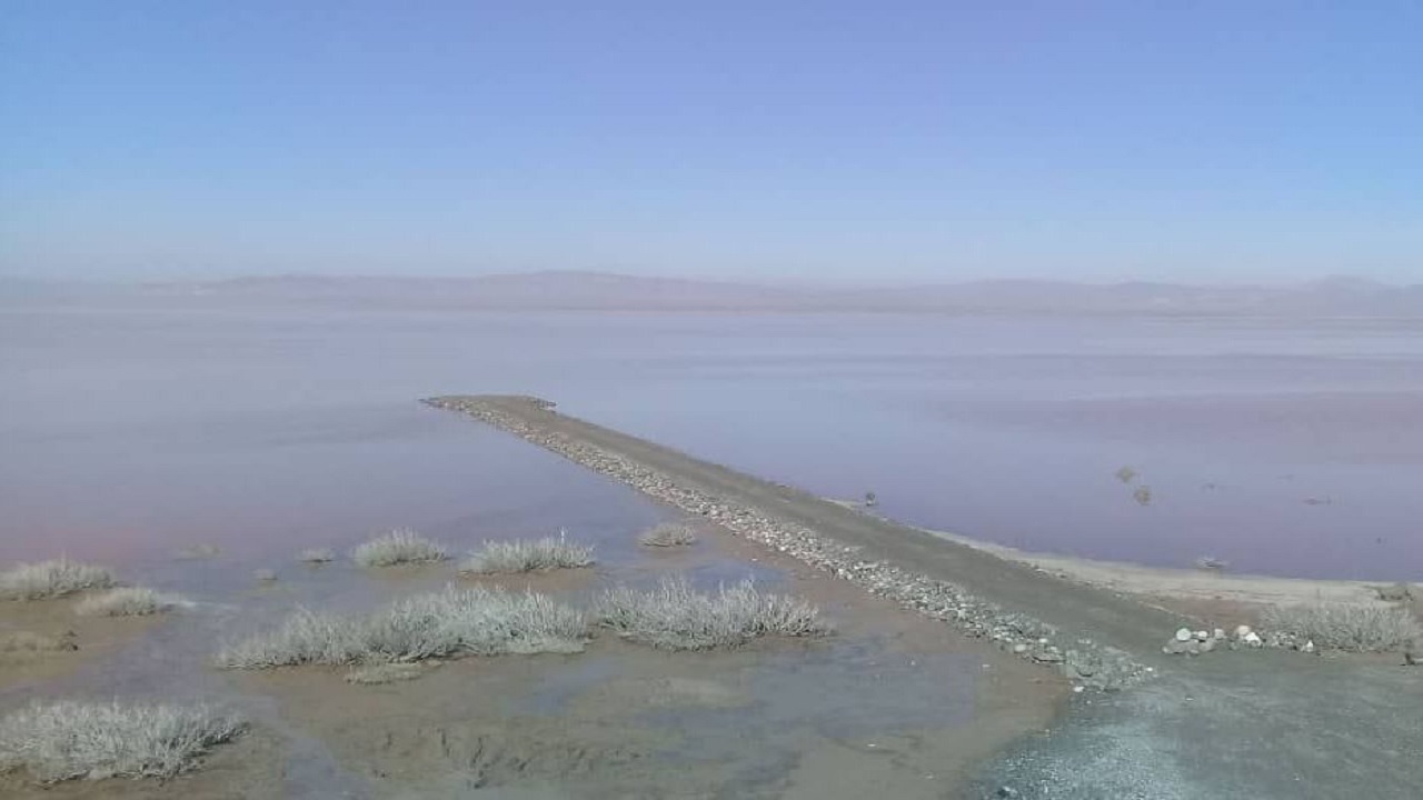 آبگیری ۳۰ درصد از تالاب کجی نمکزار نهبندان