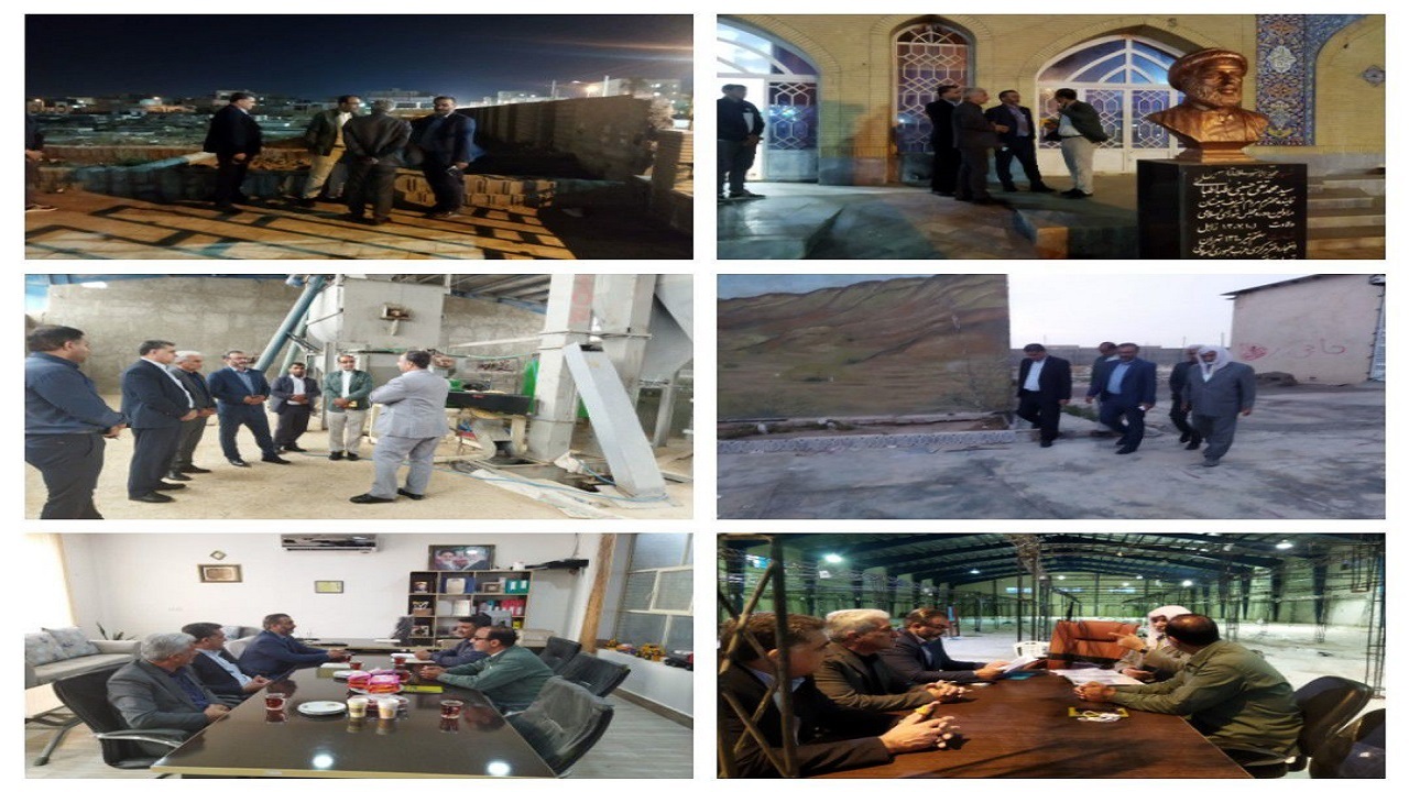 بازدید مدیر کل بنیاد شهید و امور ایثارگران  از طرح های اقتصادی ایثارگران در سیستان