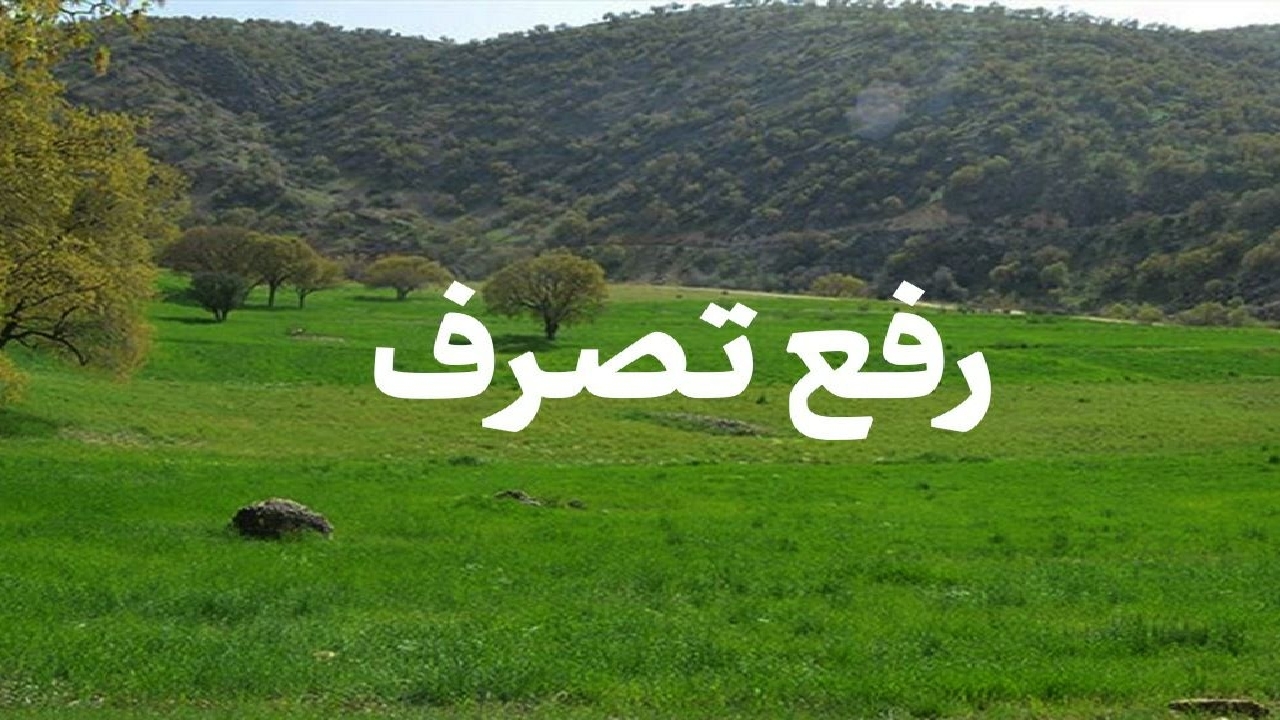 رفع تصرف اراضی ملی در رضوانشهر