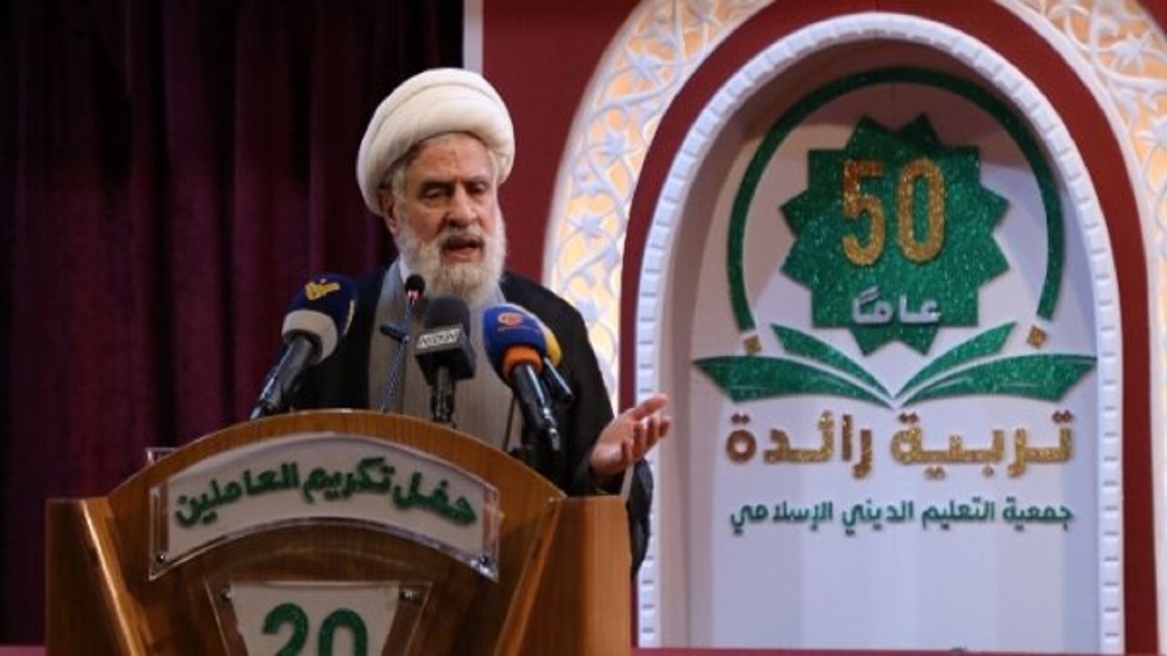 نعیم قاسم: جنگ ممکن است برای همیشه بازگشت شهرک‌نشینان را پایان دهد