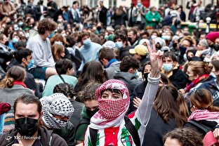 تداوم اعتراض‌های دانشجویی در اروپا در حمایت از مردم غزه