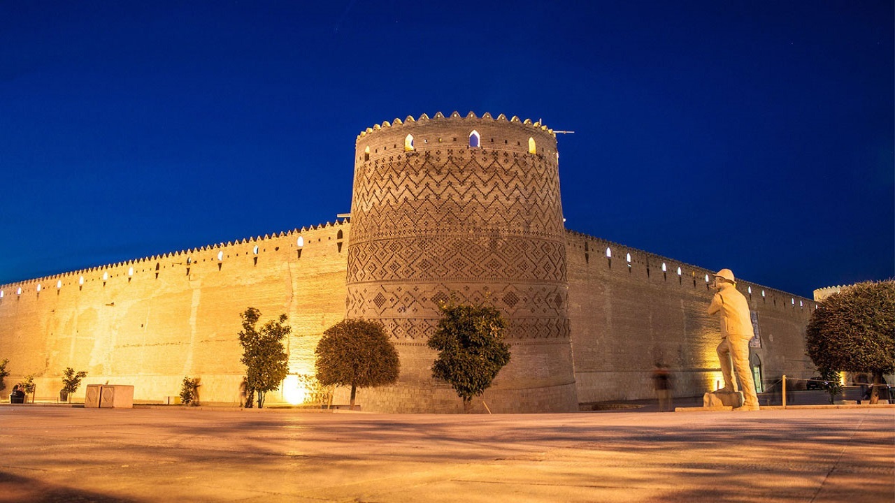 نگاهی به ارگ کریمخان در شیراز یادگاری از دوران زندیه + فیلم