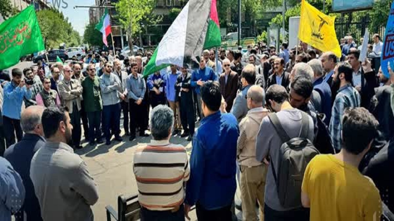 اجتماع دانشگاهیان کشور در حمایت از خیزش سراسری دانشجویان آمریکایی حامی فلسطین