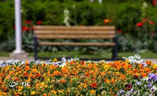 طبیعت قم در اردیبهشت زیبا