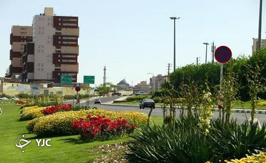 طبیعت قم در اردیبهشت زیبا