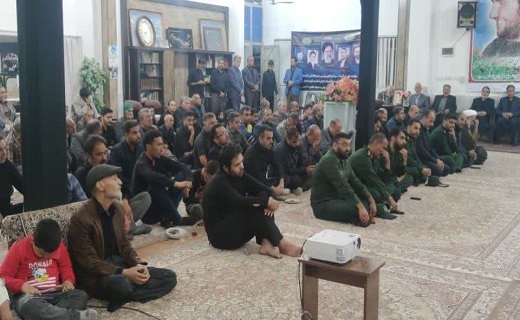 عزاداری برای رئیس جمهور شهید