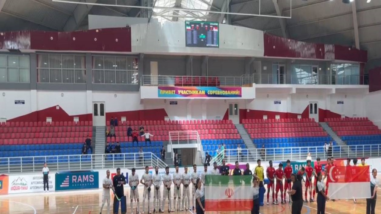 هاکی بازان ایران گام اول را محکم برداشتند 