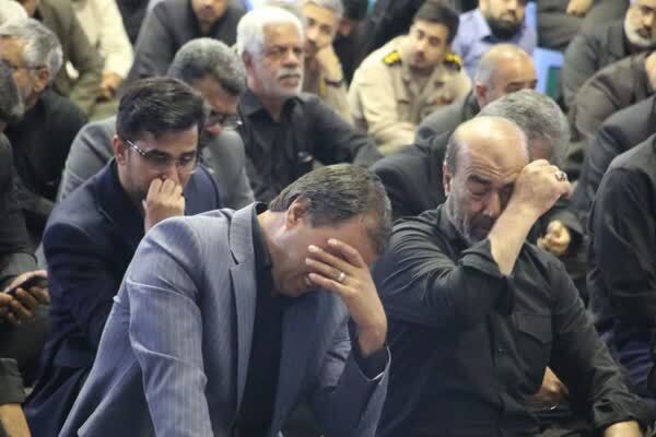 برگزاری آیین بزرگداشت شهدای خدمت در حسینیه ثارالله کرمان