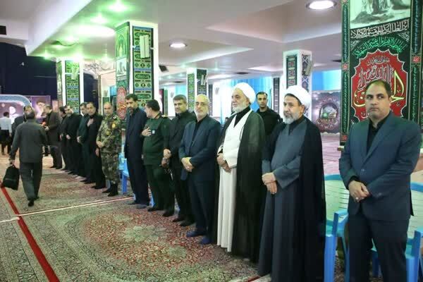 برگزاری آیین بزرگداشت شهدای خدمت در حسینیه ثارالله کرمان