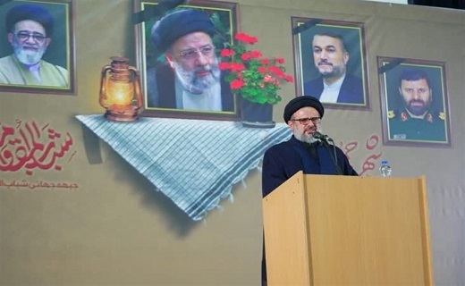 اجتماع جوانان جبهه مقاومت در عزای شهید آیت&zwnj;الله رئیسی