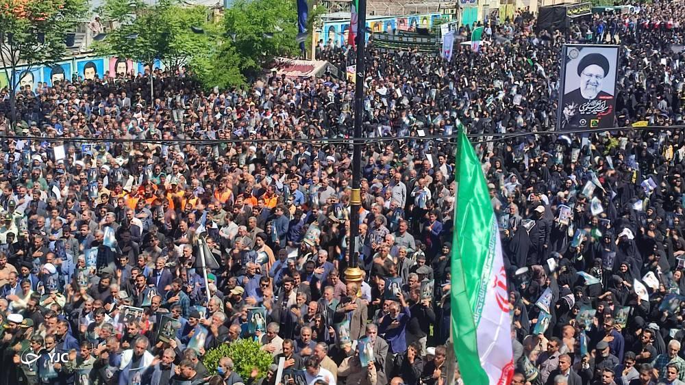 تجمع یاسوجی ها در سوگ خادم الرضا رئیس جمهور شهید+تصاویر
