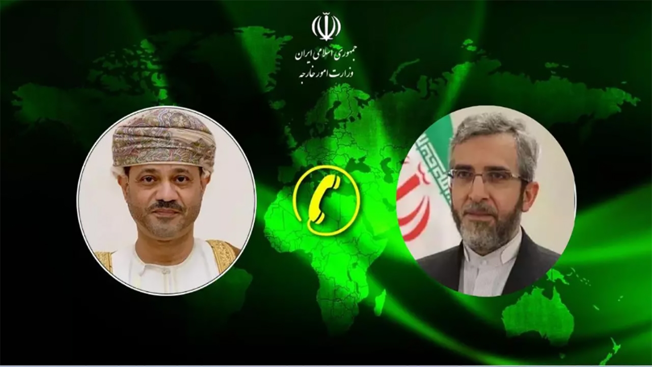 گفتگوی تلفنی وزیر امور خارجه سلطنت عمان با سرپرست وزارت امور خارجه کشورمان