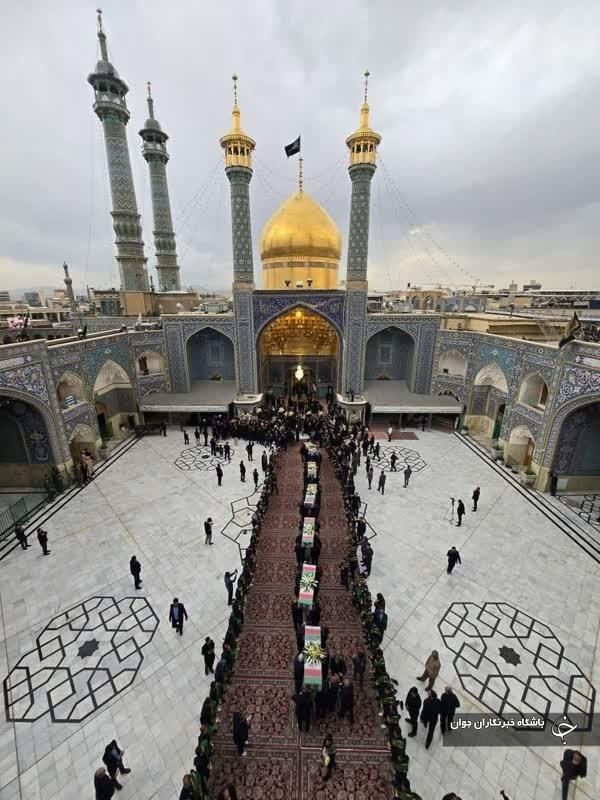 تشییع پیکر مطهر شهید آیت الله رئیسی و همراهان در قم