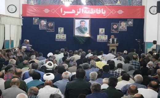 برگزاری مراسم بزرگداشت سالگرد شهادت سردار شهید حاج سیدحسین فیض اردکانی+عکس