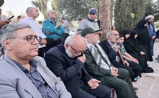 برگزاری مراسم بزرگداشت سالگرد شهادت سردار شهید حاج سیدحسین فیض اردکانی+عکس