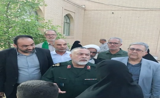 برگزاری مراسم بزرگداشت سالگرد شهادت سردار شهید حاج سیدحسین فیض اردکانی+عکس