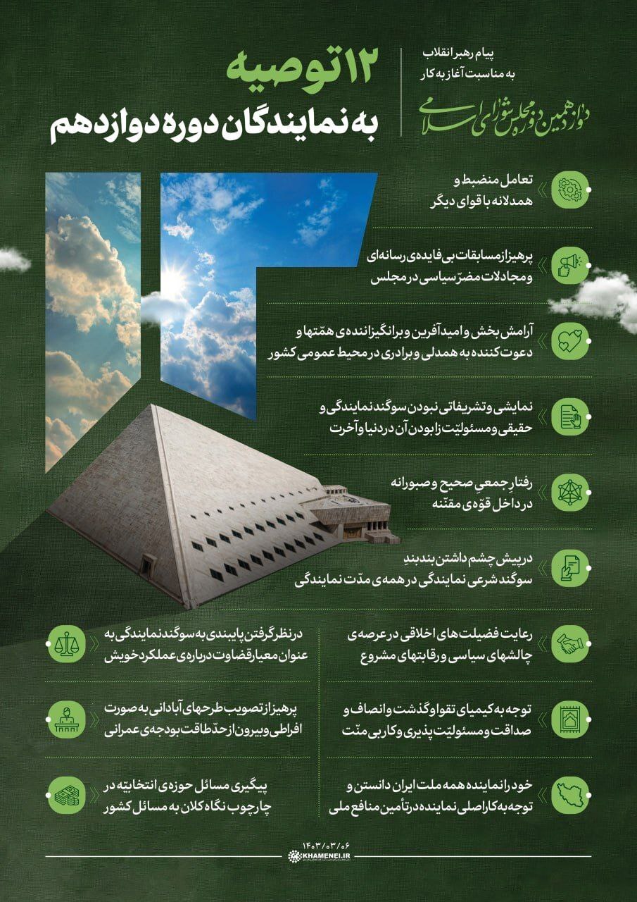 توصیههای رهبر انقلاب مجلس دوازدهم؛ هر صحن علنی یک حاشیه!/ جنجالهایی که برای خانه ملت هزینهساز است