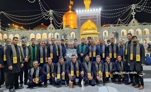 سوگواری خادمان حرم امامزاده موسی مبرقع(ع) قم در فراق رئیس جمهور شهید