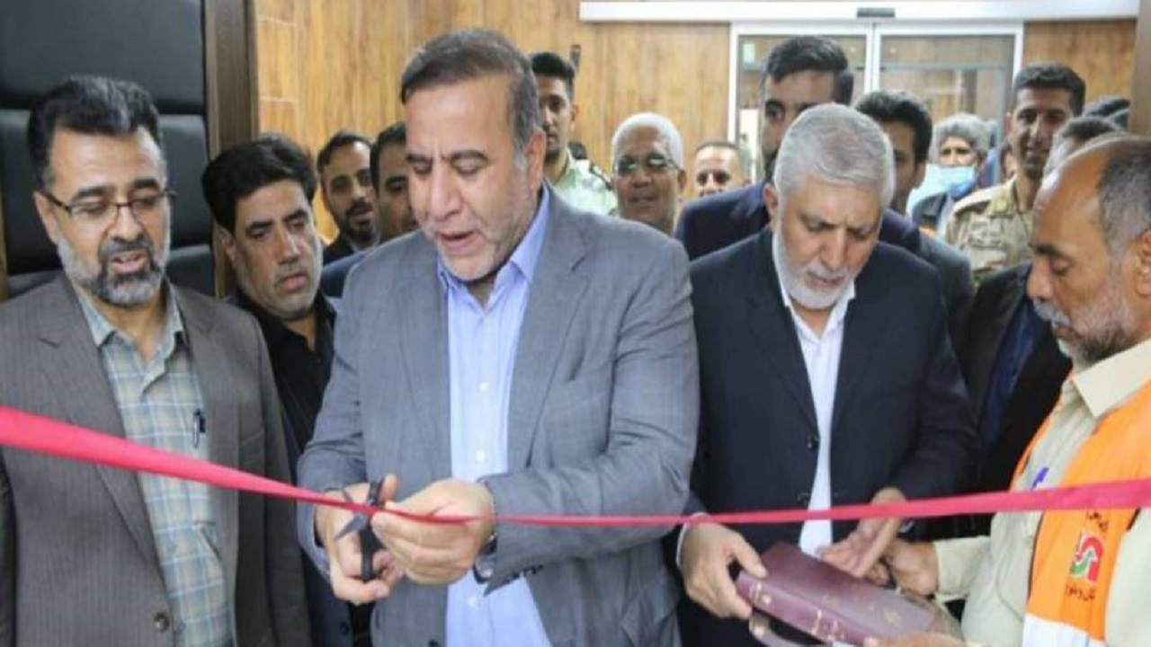 افتتاح سالن مسافری پایانه مرزی میرجاوه