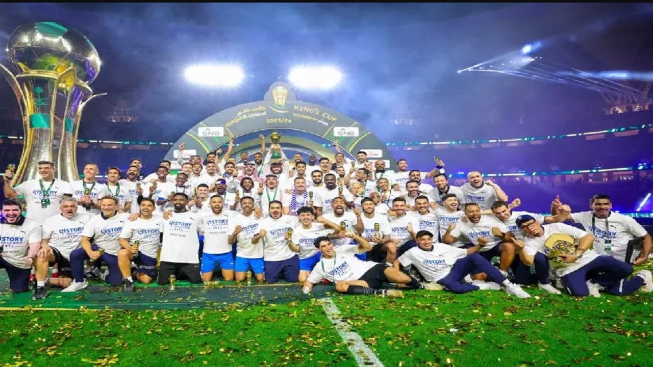 الهلال قهرمان جام حذفی عربستان شد/ رونالدو فصل را بدون جام به پایان رساند+ فیلم
