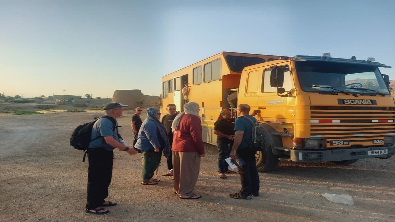 روستای اصفهک میزبان گردشگران اروپایی
