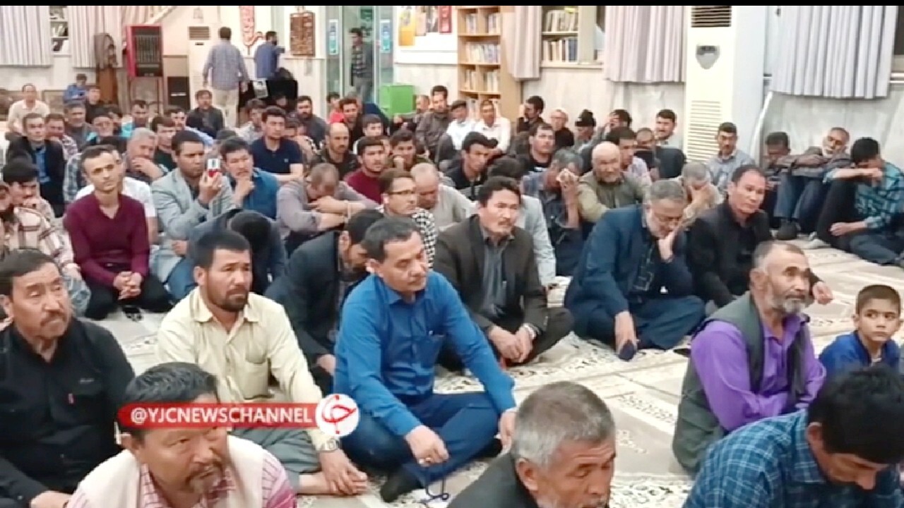 مهاجرین افغانستانی دلیجان در فراق رئیس جمهور + فیلم