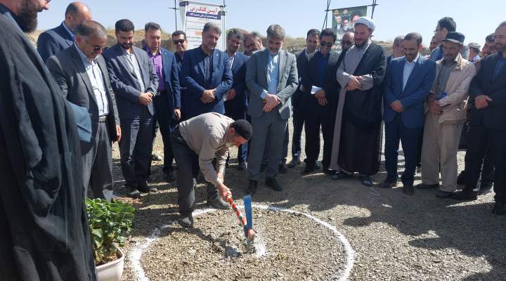 آغاز عملیات اجرایی مجتمع آبرسانی جمشیدآباد در شهرستان بهار